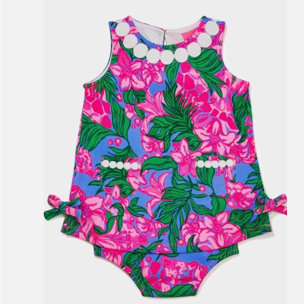 Lilly Pulitzer - Infant Shift Dress - Safari Sunset - 18/24mo